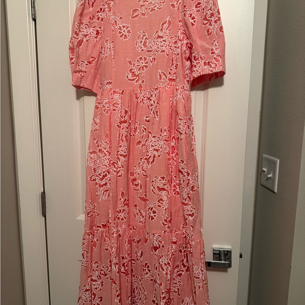 Ted Baker London Pink Floral Maxi Dress